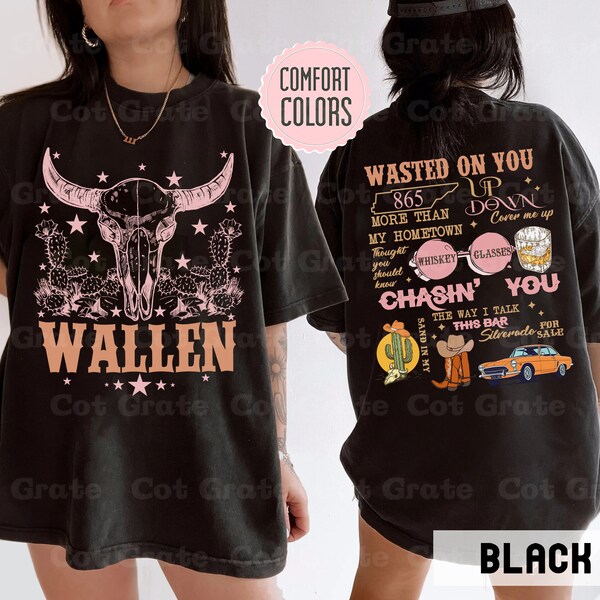 Wallen Western Sweatshirt - Retro Wallen Western Design, Vintage Country Music Shirt, Western Cowboy Girl Sweatshirt, Country Style Apparel