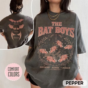 The Bat Boys, ACOTAR Merch, Comfort Colors shirt, Night Court Illyrians Tee, A Court of Thorns and Roses, Rhysand Cassian Azriel Apparel