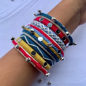Navratri Jingle Bell Bangles: Handmade Navratri Indian Festival Bracelets