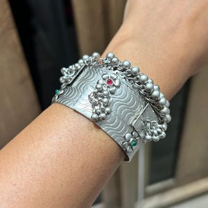 Oxidized Bangles Set for Navratri | Traditional Indian Kada Bracelets | Navratri Fest Jewelry | Garba Dandiya Accessories | Navratri Bangles