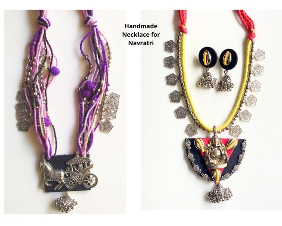 Handmade Jewelry for Wedding Diwali Necklace for Woman