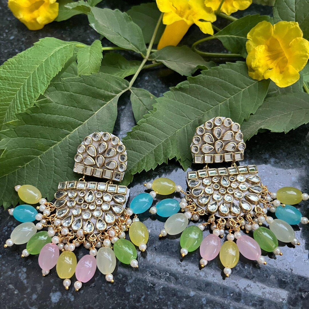 Boucles d'oreilles originales - Mosaik bijoux indiens