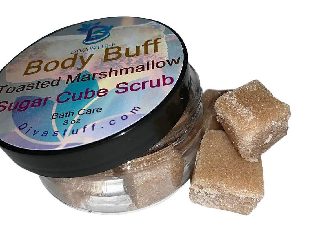 Buff Cube Diva Stuff Sugar Cube Body Buff Scrub, Summer Citrus - Etsy
