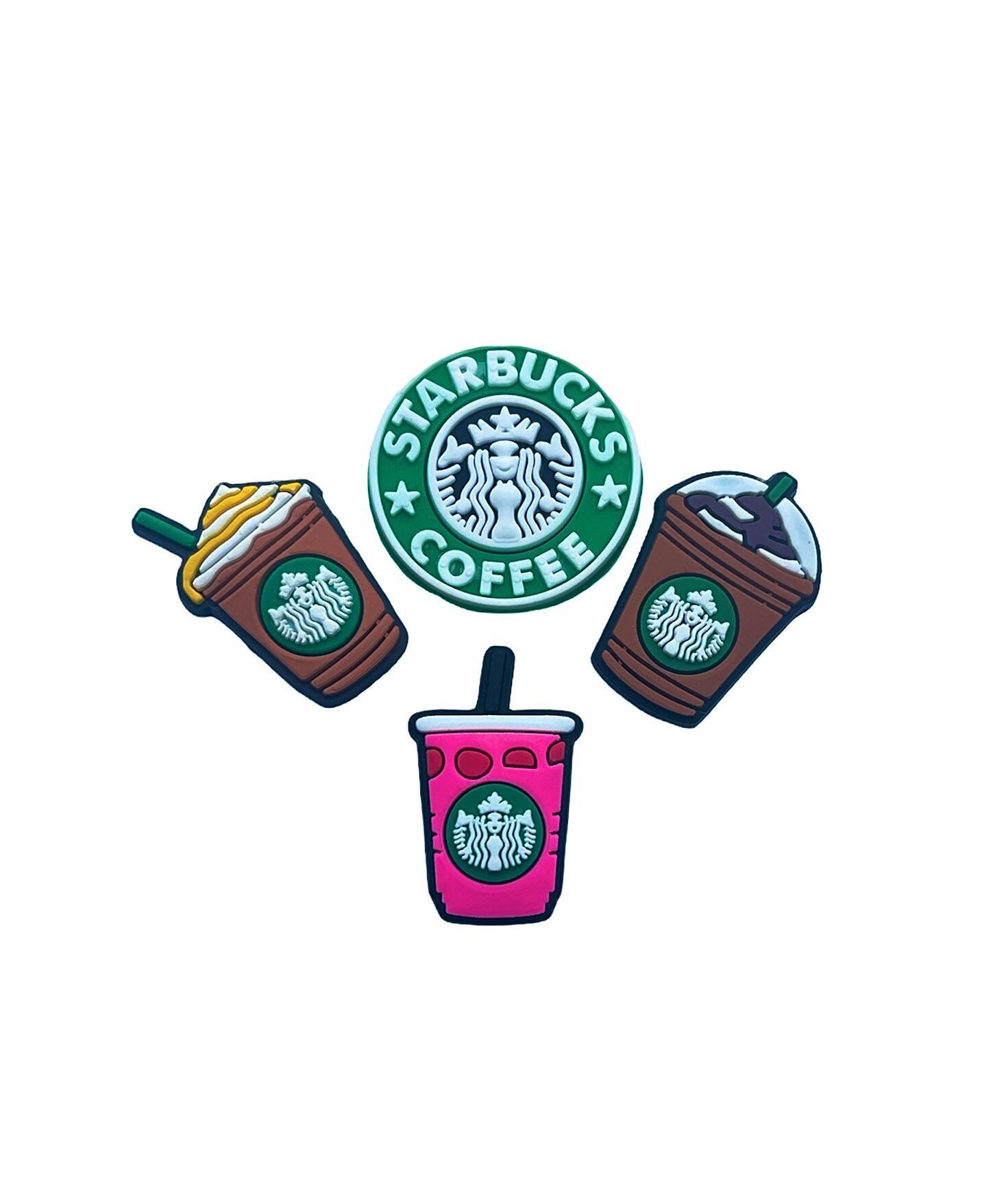 Starbucks Jibbitz Etsy