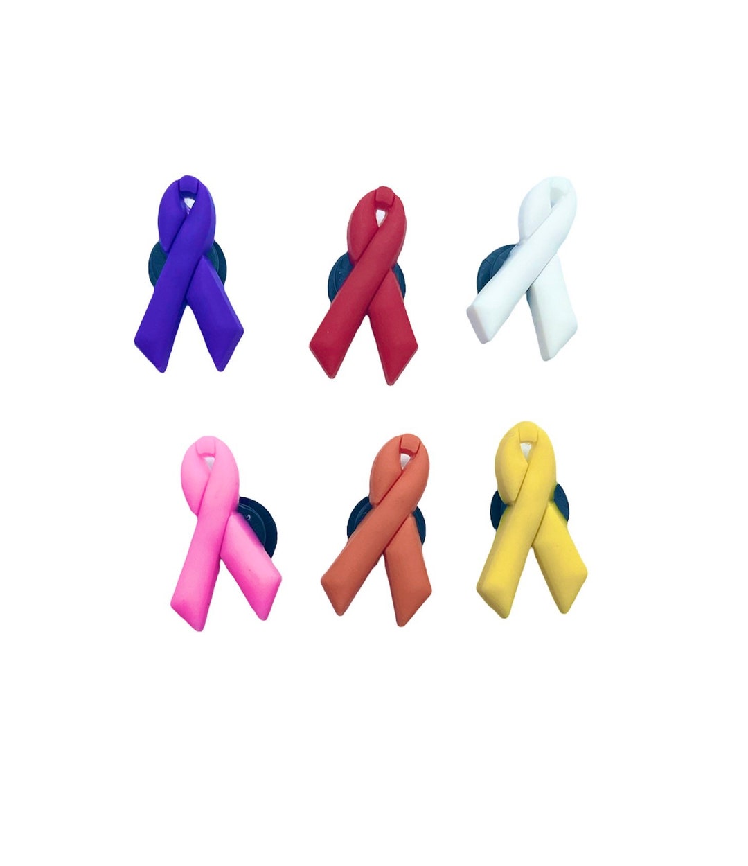 Cancer Ribbon Jibbitz Etsy