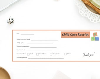 designer receipt etsy