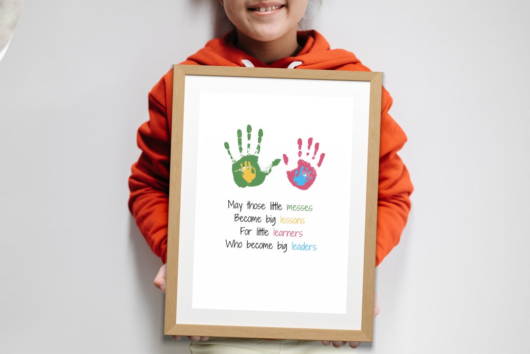 Daycare, Preschool, Homeschool, Kids’ Room Decor | Inspirational Poem ...