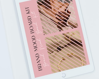 DIY Brand Identity Kit, Brand Identity Guidelines, Brand Kit, Brand Board, Branding Tips, Business Branding, DIY Branding, Canva Template