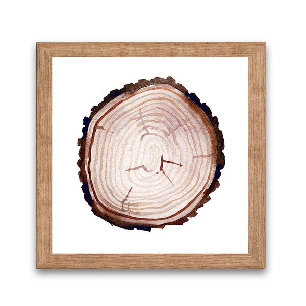 Tree Ring Art Etsy