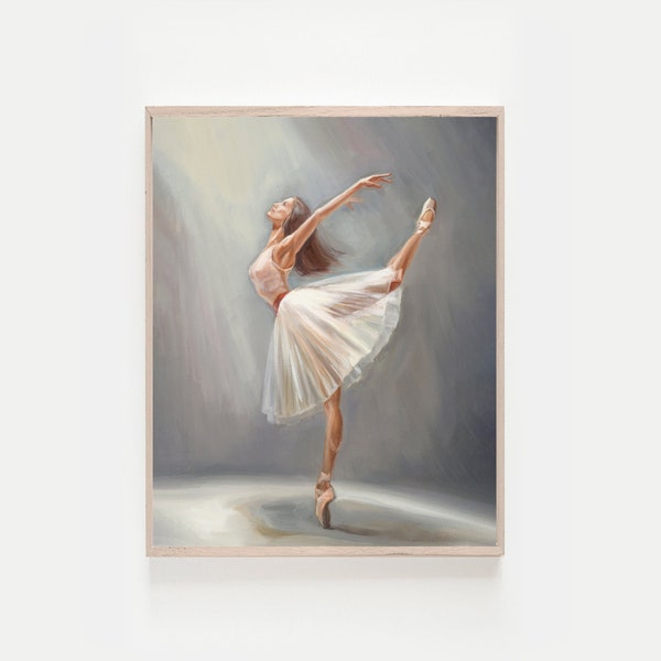 Ballerina Wall Art Etsy