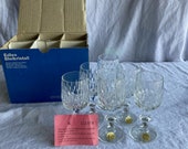 Crystal Cordial Glasses - Set of 6 - Edles Bleikristall - Lead Crystal