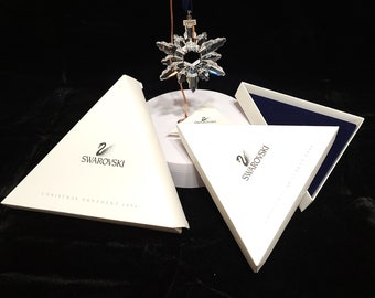 Swarovski 1996 Clear Christmas Ornament #9445-960-001 - Etsy