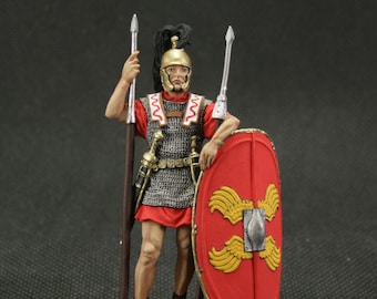 ブリキの兵隊 コレクター向け ローマ剣闘士 セクトール 54 mm 古代