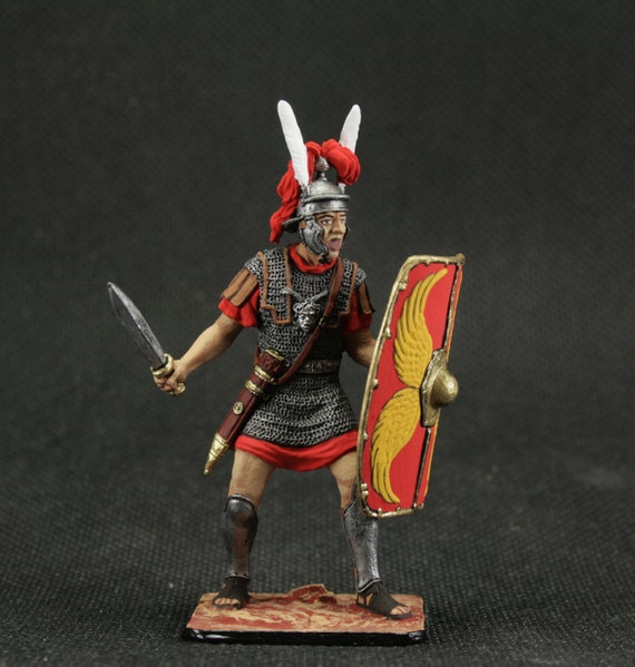 Figurine Romain 54mm – Rome Models – Peinte Par Attica Miniatures – Niveau Art