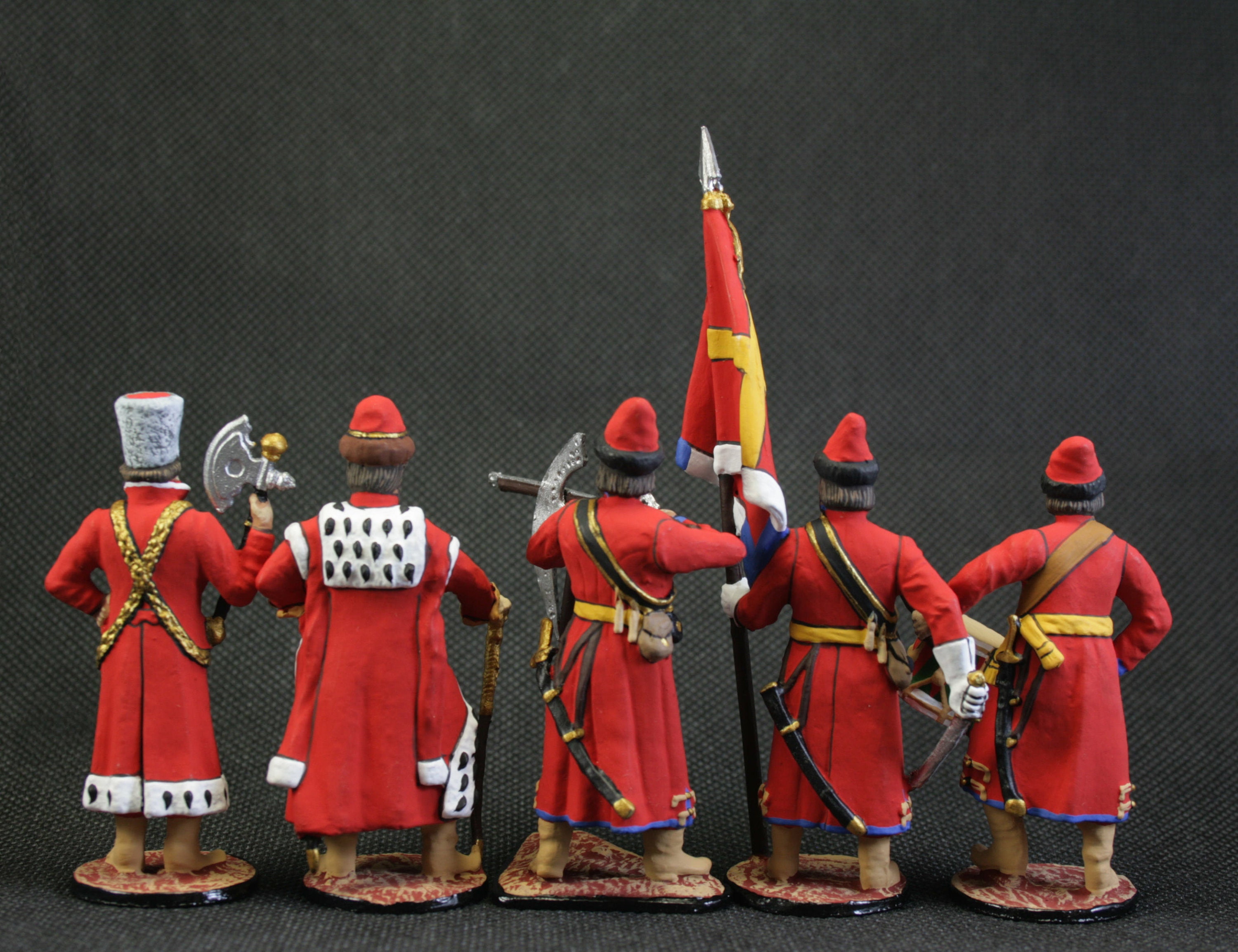 Soldatino Vichingo In Latta 54mm 1/32 - Figurina Storica Ucraina V-026
