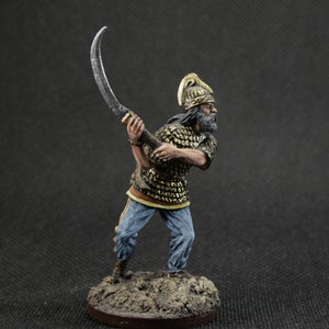Sammler Blechspielzeug Zinnfigur 54 mm Maßstab 1:32 Bemalte Historische Miniatur Dakerin Fußbekleidung