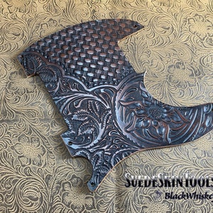 Custom Tooled Leather Pickguard fits Fender Telecaster Tele Esquire  Nashville
