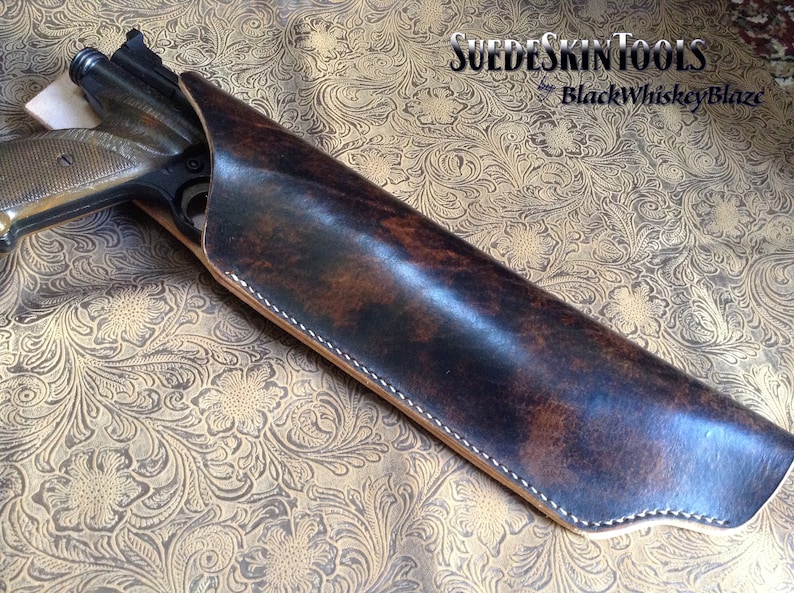 Custom Leather Holster Fits Crosman 1377 1322 1300 Pellet Gun Etsy