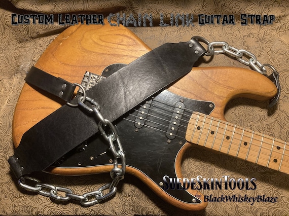 Custom Leather Garage Mechanic Back Alley Brawler Chain Link