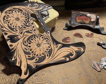 Custom Punziertes Pickguard passend für Fender Telecaster Nashville Nashville