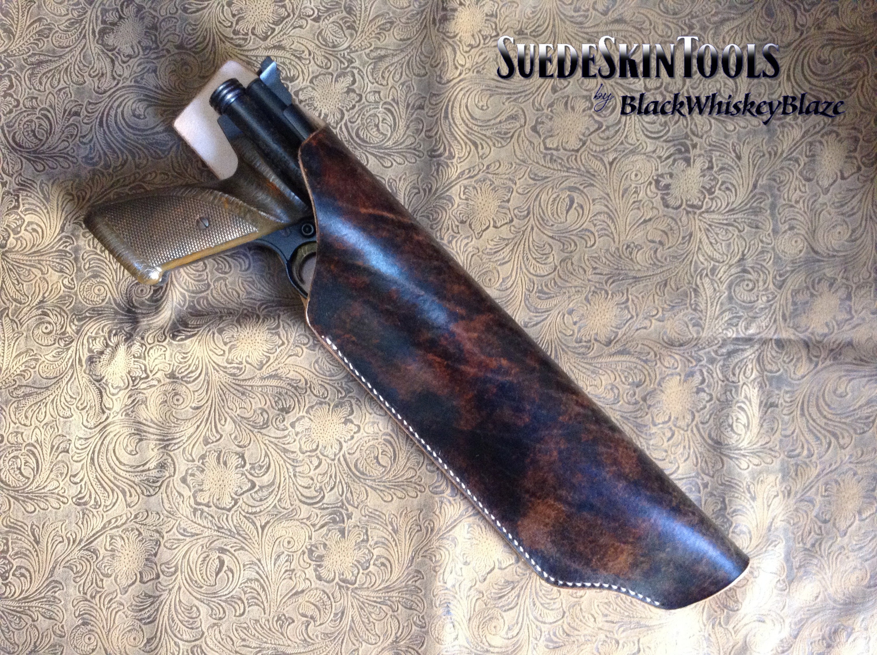 Custom Leather Holster Fits Crosman 1377 1322 1300 Pellet Gun Etsy