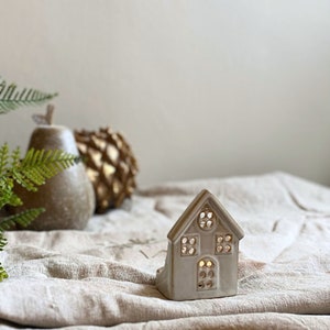 Tea Light Village House | Christmas Village | Christmas Decoration | Gift | Christmas Sale | Gift for Him | Her | Winter | Stocking Filler