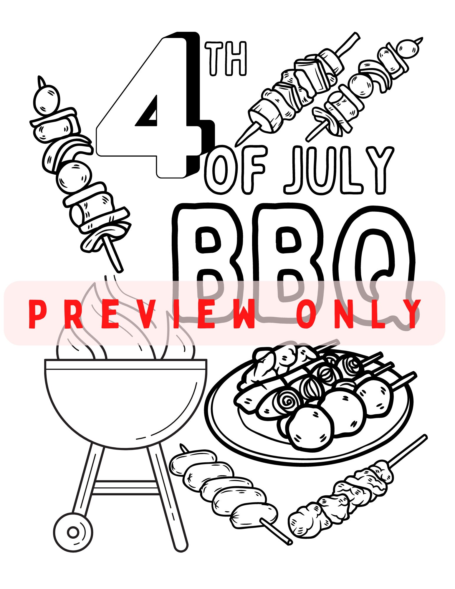 Patriotic Coloring Pages July 4th Coloring Pages July Fourth Printables