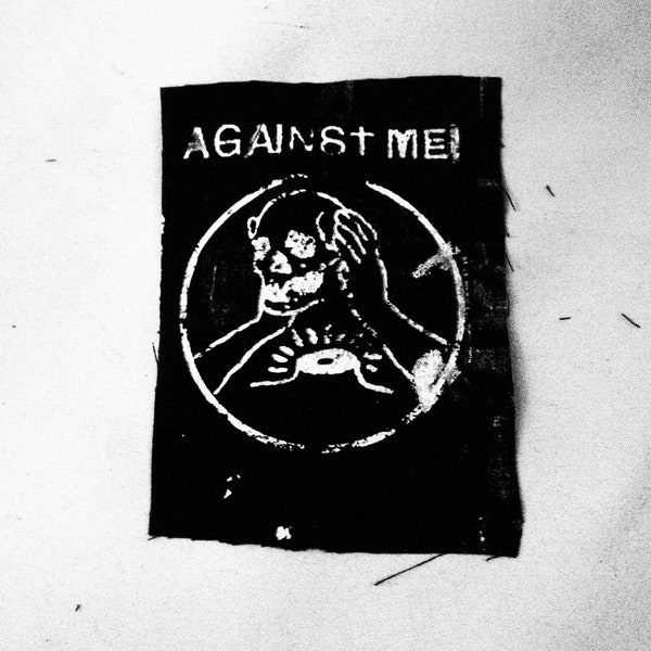 Against Me! Skull Logo Band Patch