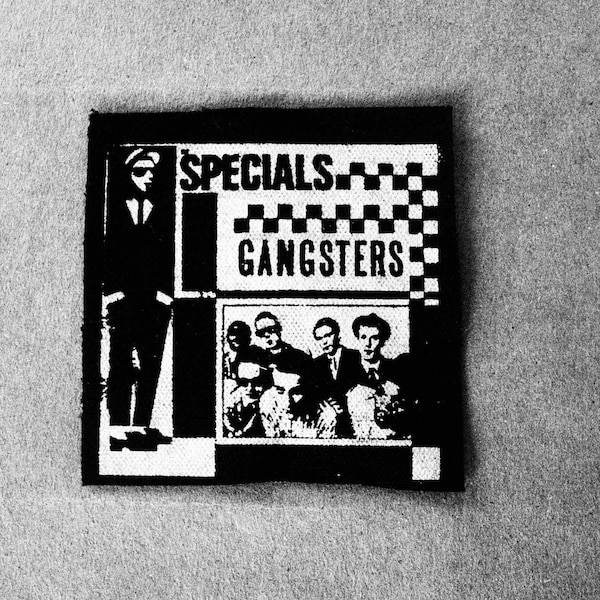 The Specials “Gangsters” Patch - Ska Punk 2 Tone