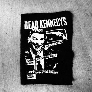 Parche &quot;Matar a los pobres&quot; de Reagan de los Kennedys muertos