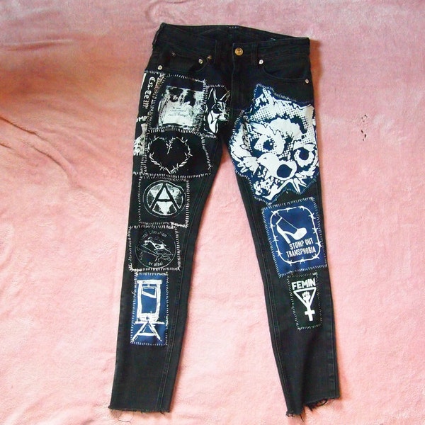 Punk Pants - Etsy