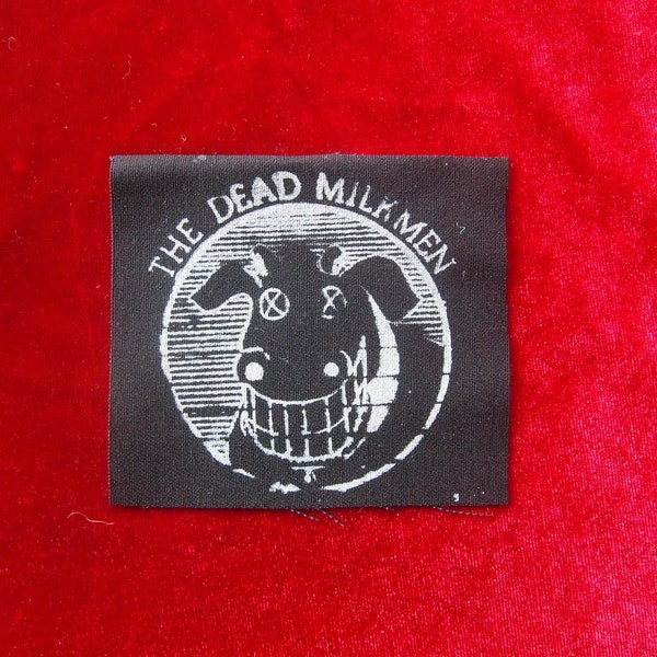 the Dead Milkmen Logo Patch