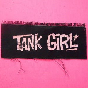 Parche con el logotipo de Tank Girl