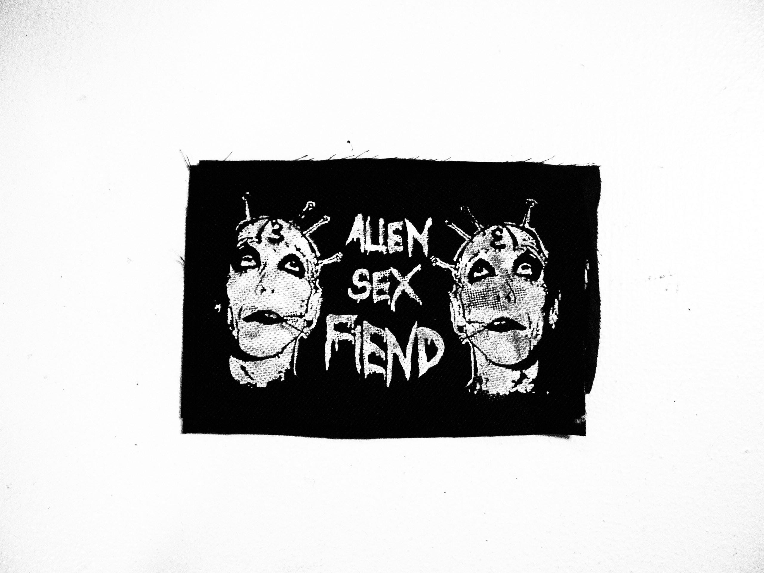 Alien Sex Fiend Band Logo Patch - Etsy