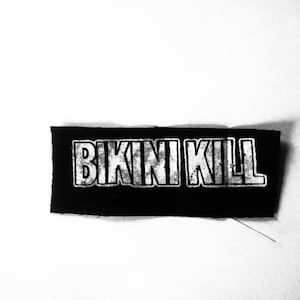 Parche de la banda Bikini Kill Logo