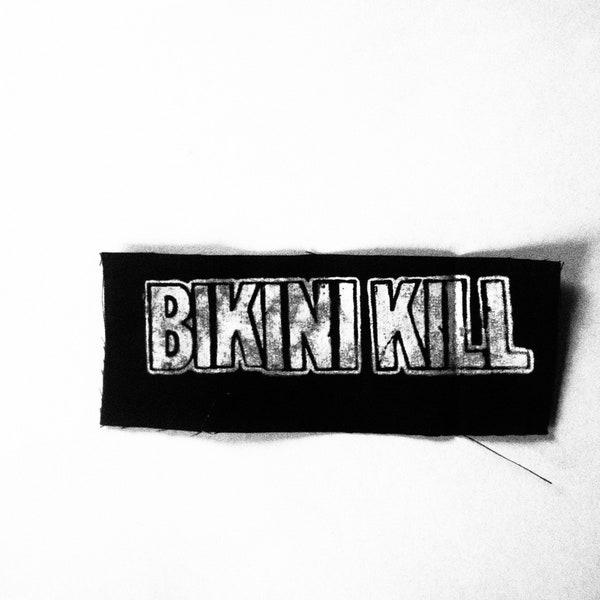 Bikini Kill Logo Band Patch