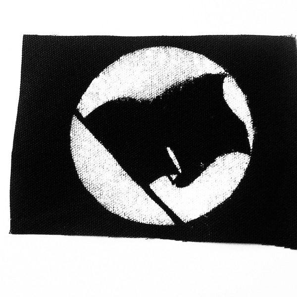 Anarchist Black Flag Patch