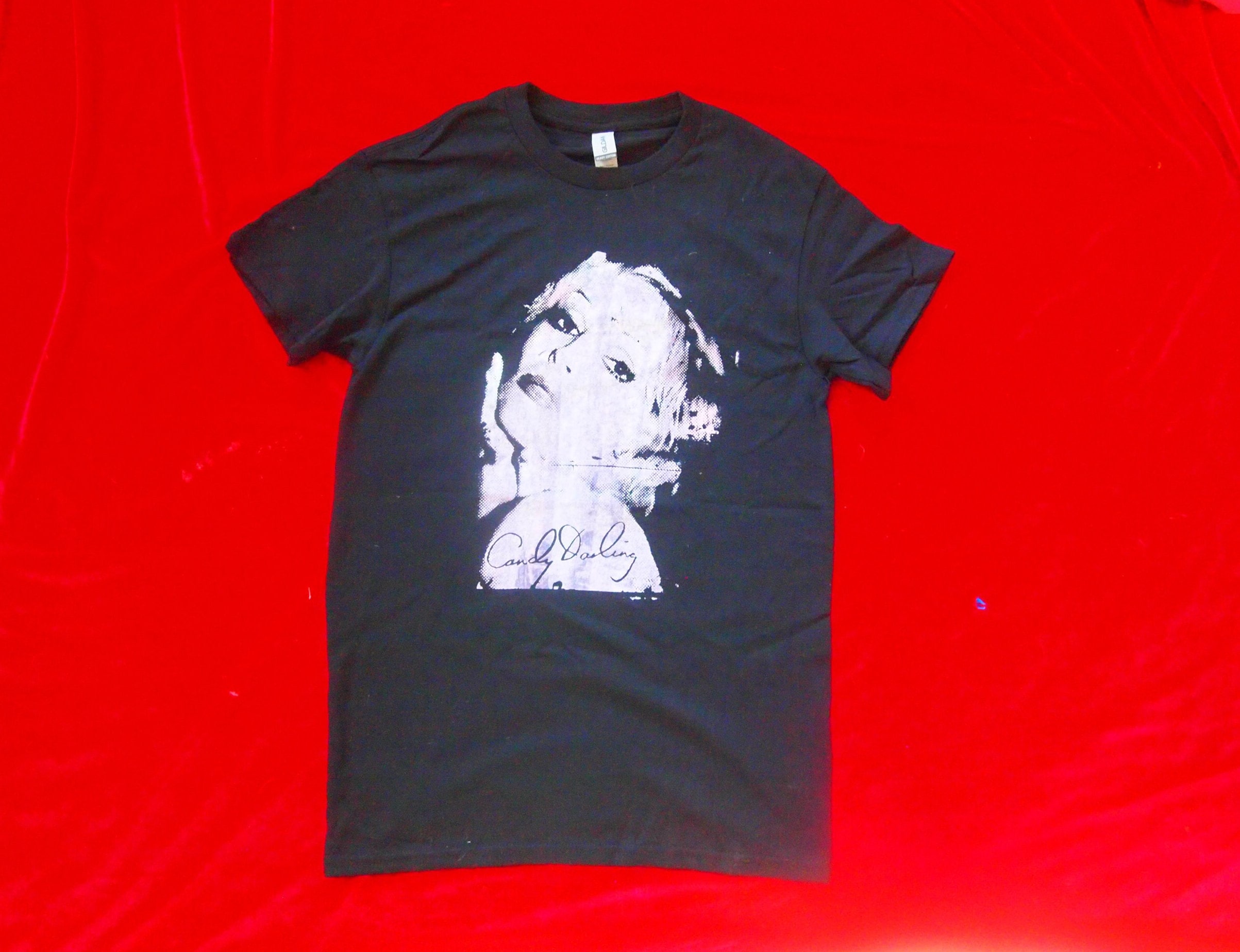 Candy Darling Portrait T-Shirt - Transgender Icon, Andy Warhol Superstar