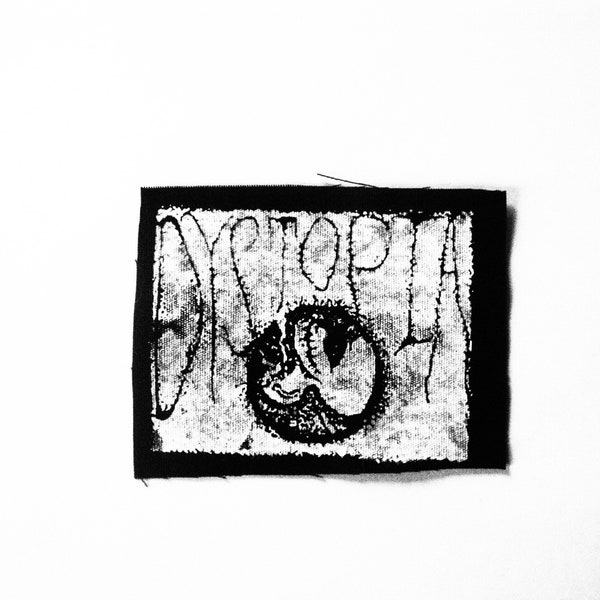 Dystopia Band Patch Rudimentary Peni Logo