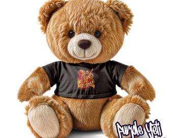 PREDATOR PINUP Hand-Made Teddy Bear Shirt (Fits most 16" to 18" bears)