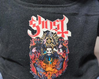 GHOST (Secrets) Hand-Made Teddy Bear Shirt (Fits most 16" to 18" bears)