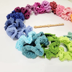 Crochet Scrunchie Pattern Bundle: 20 Instructions (PDF Instructions)