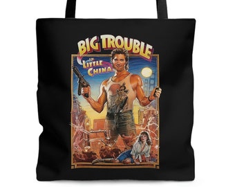 Big Trouble in Little China Tote Bag 1980s Movie Bag Vintage Aesthetic