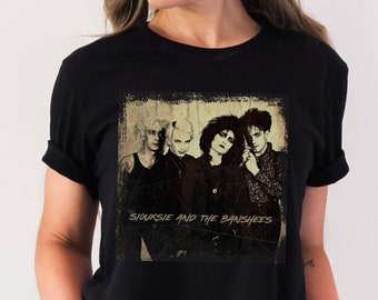 Siouxsie and the Banshees T Shirt Tshirt T-shirt Tee Shirt 1980s RETRO Style Vintage Aesthetic Distressed GOTH