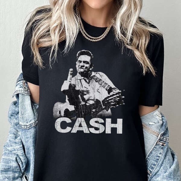 Johnny Cash T Shirt - Etsy