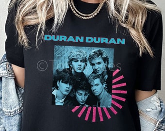 Duran Duran T Shirt Tshirt TEE Shirt 1980s Style Retro Band Tee Unisex Vintage Aesthetic T-shirt TOUR 2023