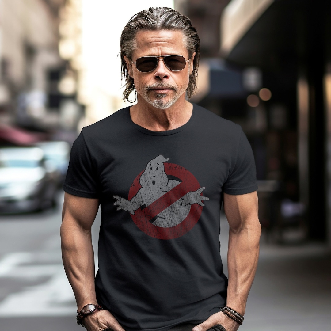 Maglietta Uomo Ghostbusters Logo Distress – Licenza Ufficiale, 100% Cotone - 2