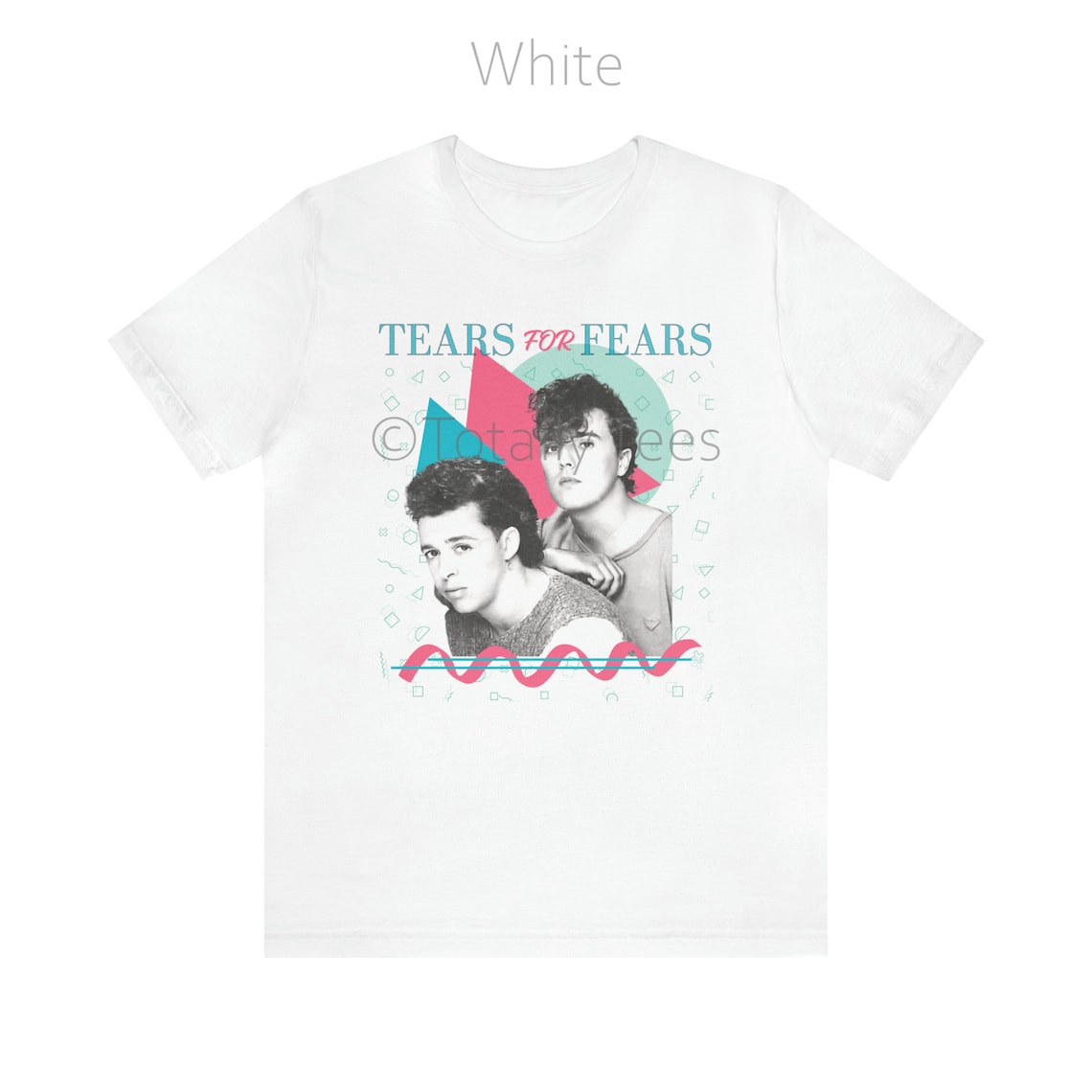 TEARS for FEARS Tshirt Tshirt T Shirt Tee Shirt Band Tee Etsy
