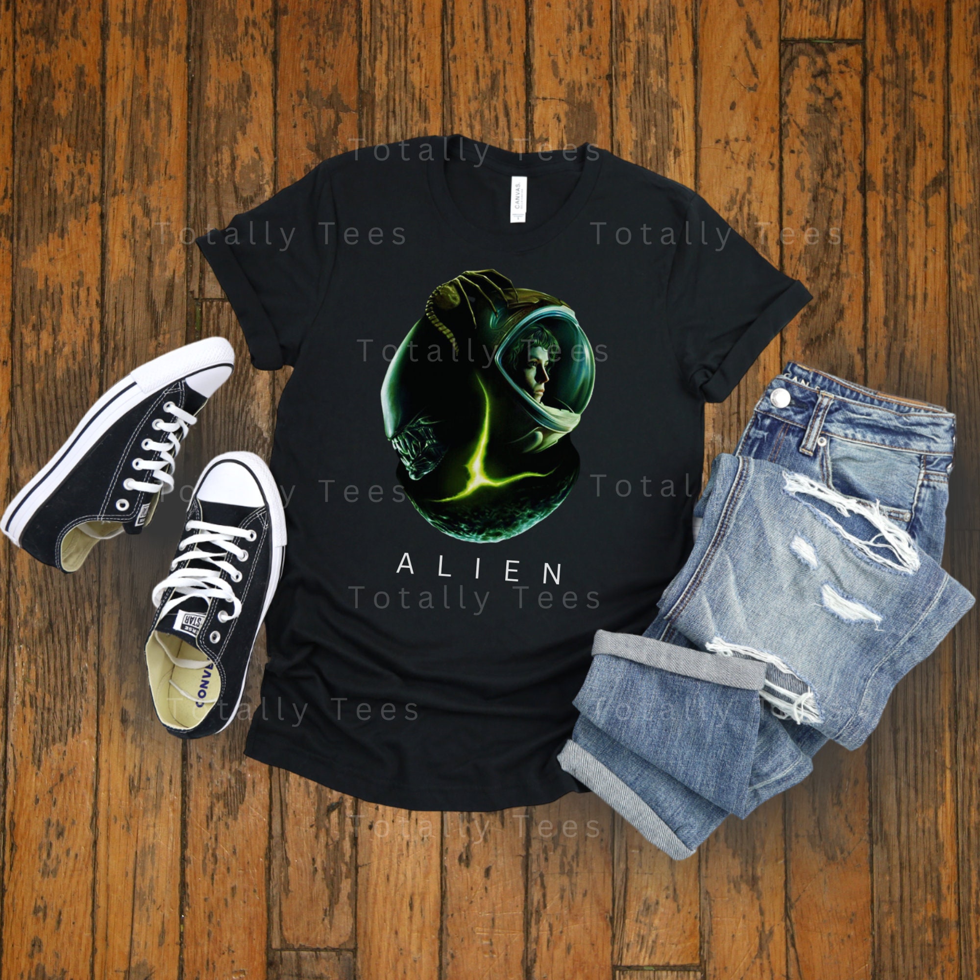 ALIEN Movie T Shirt Tshirt Tshirt Vintage Aesthetic Tee Movie Shirt