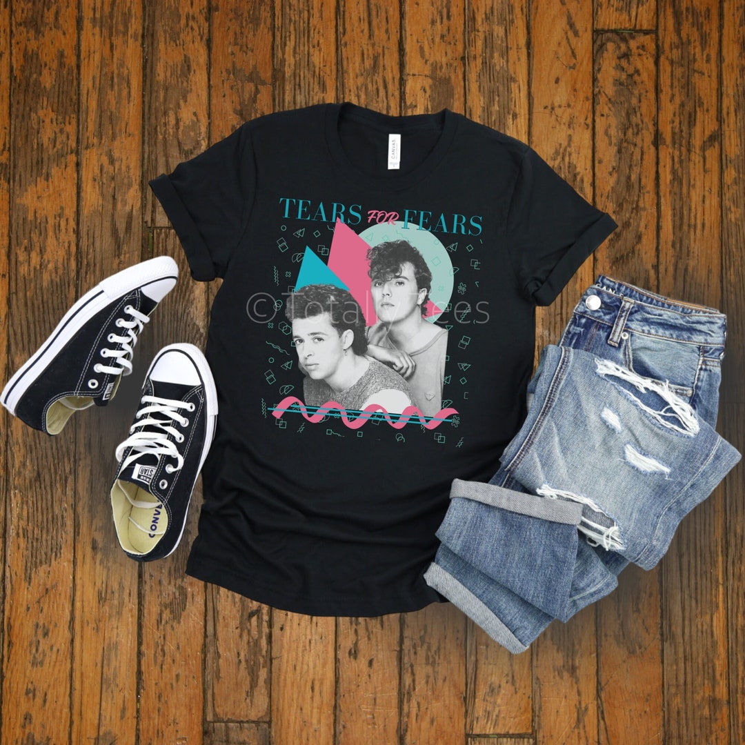 TEARS for FEARS Tshirt Tshirt T Shirt Tee Shirt Band Tee Etsy
